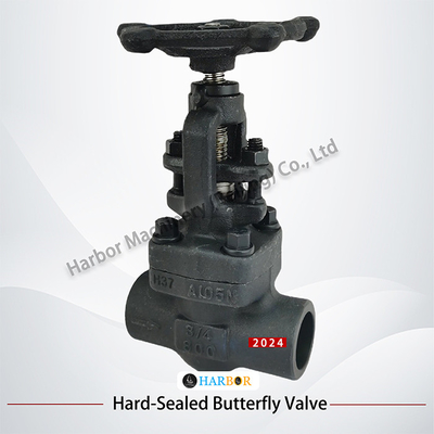 DN15-DN50 고온 탄소 강철 단단한 밀폐 스레드 된 수동 구구 밸브 Z/J61/11H-800LB