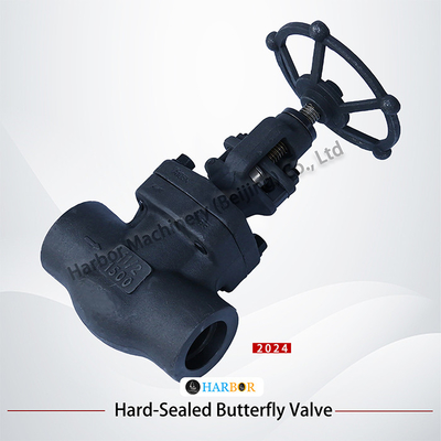 DN15-DN50 고온 탄소 강철 단단한 밀폐 스레드 된 수동 구구 밸브 Z/J61/11H-800LB