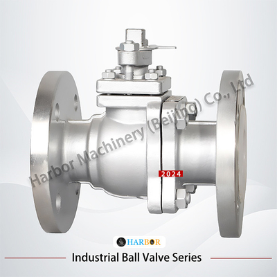 은색 PTFE 가루 공 밸브 Q41F46-16P 부식 저항성 높은 신뢰성
